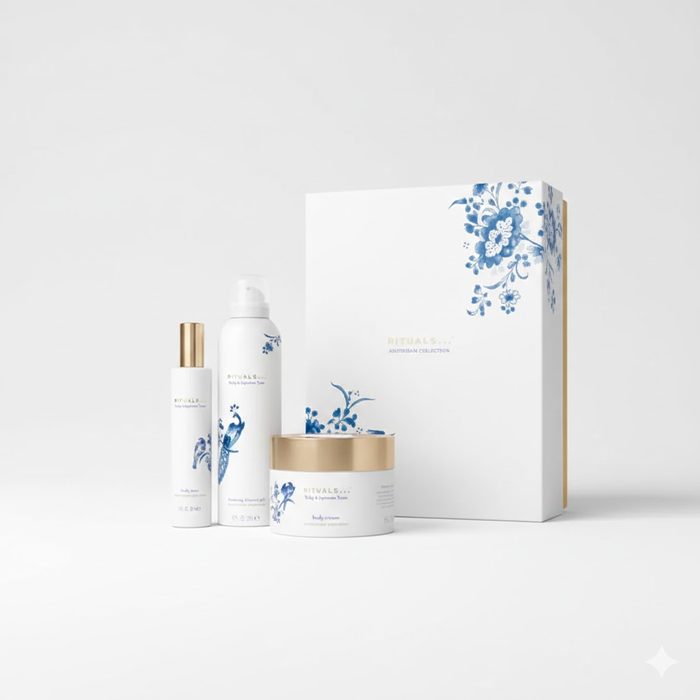 Набір Rituals L Amsterdam Collection (гель для душу, крем для тіла, міст для тіла) 200 мл, 220 мл, 50 мл