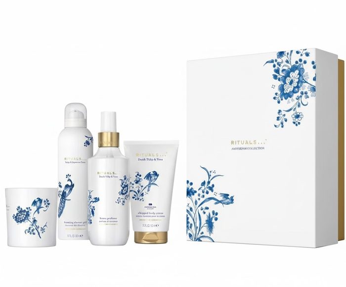 Набір Rituals XL Amsterdam Collection (гель, крем для тіла, свічка, аромат для дому) 200 мл, 150 мл, 140 г, 200 мл