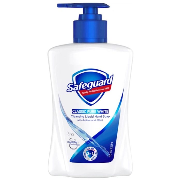 Рідке мило SAFEGUARD Classic pure white 225 мл
