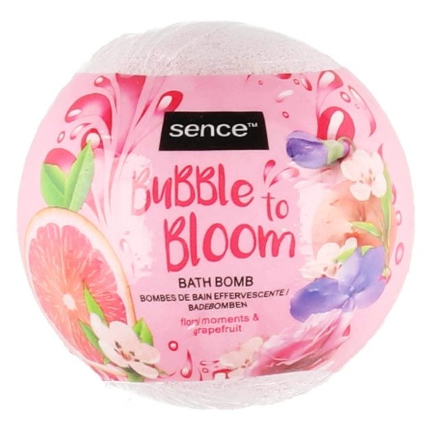 Бомбочка для ванни Sense Floral moments & Grapefruit 120 г