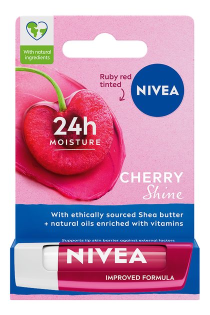 Бальзам-догляд для губ Nivea Cherry Shine 4,8 г