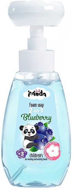 Дитяче мило-пінка Small Panda 2в1 Blueberry 300 г