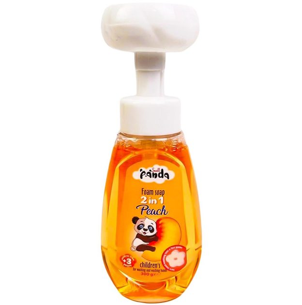 Дитяче мило-пінка Small Panda 2в1 Peach 300 г