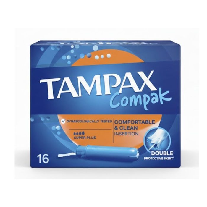 Тампони з аплікатором Tampax Compak Super Plus Duo 16 шт