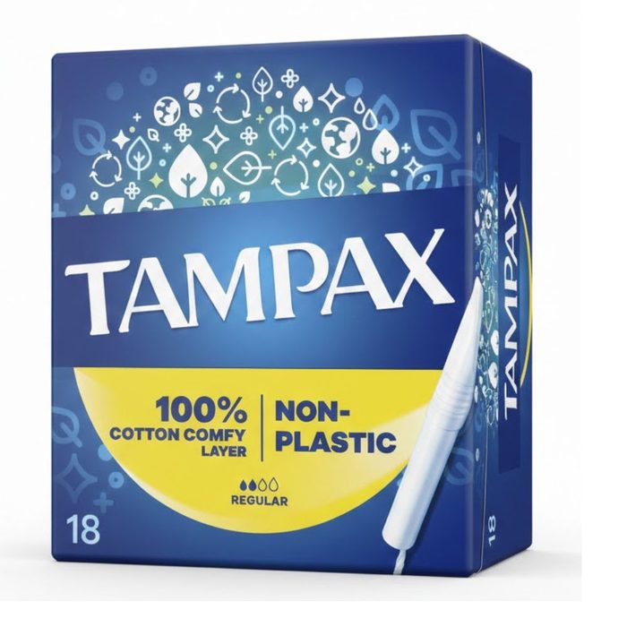 Гігієнічні тампони з аплікатором Tampax Regular Duo 18 шт