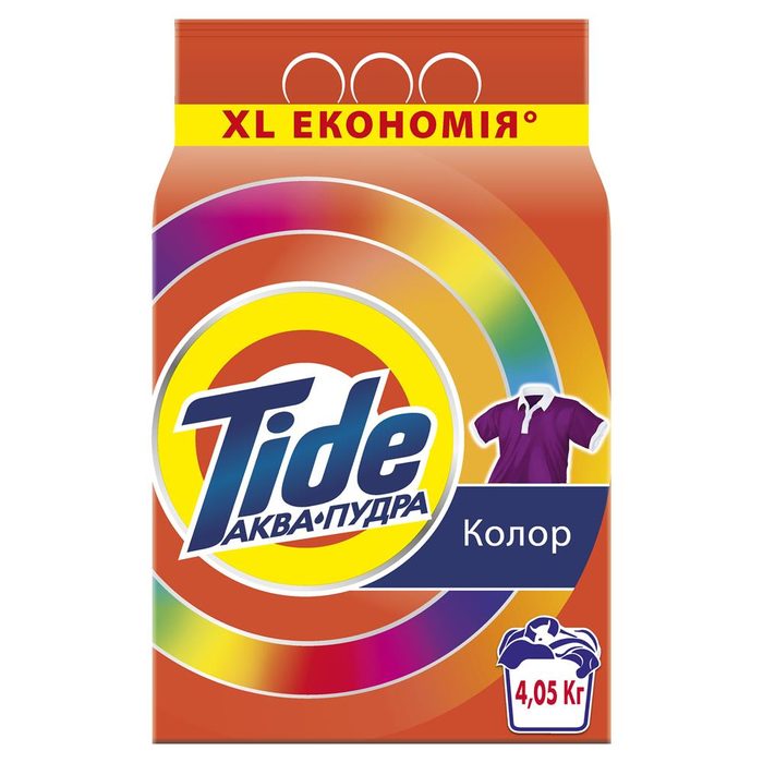 Пральний порошок Tide Аква-Пудра Color 4,05 кг