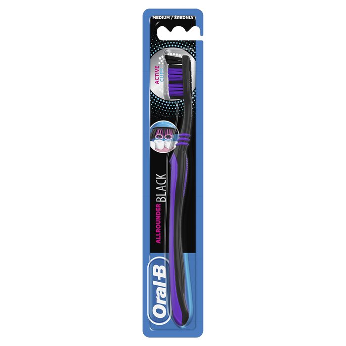 Зубна щітка Oral-B Всебічне чищення Black Середня жорсткість 1 шт