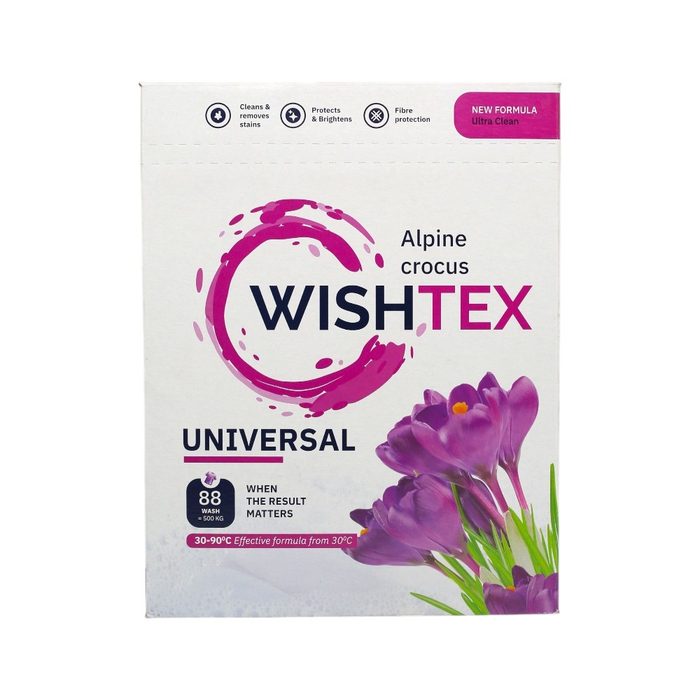 Порошок для прання WishTex Universal  Alpine crocus 5,4 кг (88 прань)