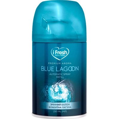Змінний балон для освіжувача повітря iFresh premium aroma blue lagoon 250 мл