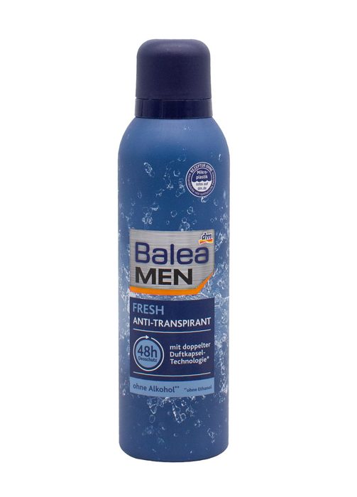 Дезодорант-антиперспірант Balea MEN Fresh 200 мл