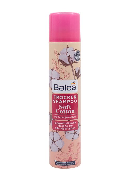 Сухий шампунь для волосся Balea Soft Cotton 200 мл
