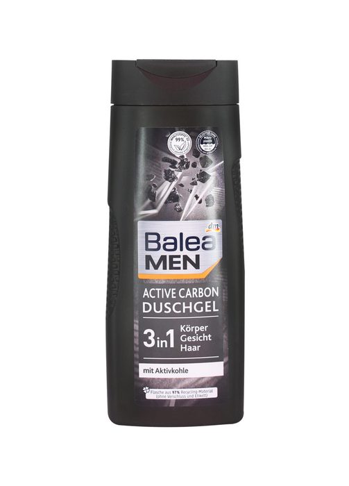 Гель для душу Balea Men 3в1 Carbon 300 мл