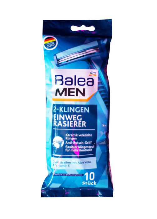 Станки для гоління Balea Men 2 леза (10 шт)