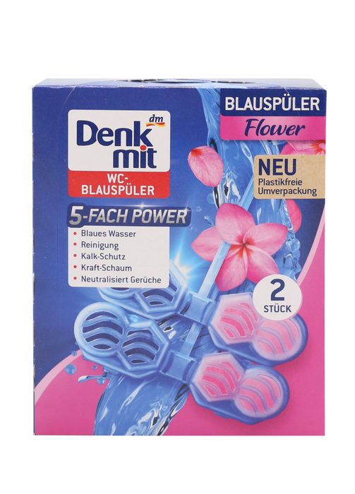 Туалетний блок для унітазу Denkmit Flower (2 шт)