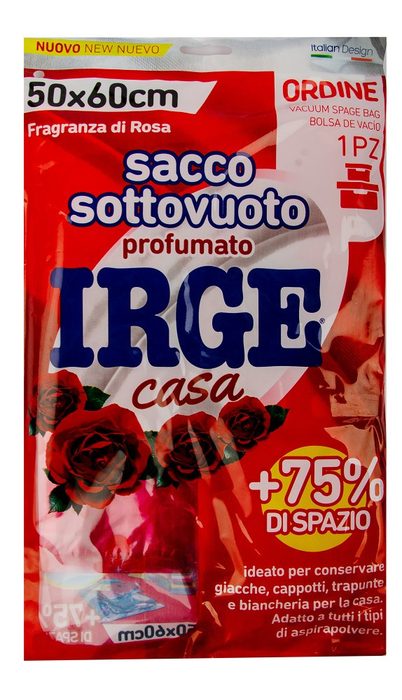 Парфумований вакуумний пакет для одягу IRGE Троянда 50*60 см