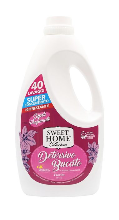 Гель для прання Sweet Home КВІТКОВИЙ (40 прань) 2 л