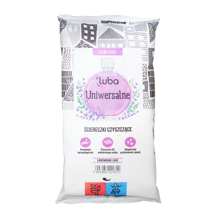 Luba Comfort універсальні вологі серветки для прибирання парфумовані 32 шт.