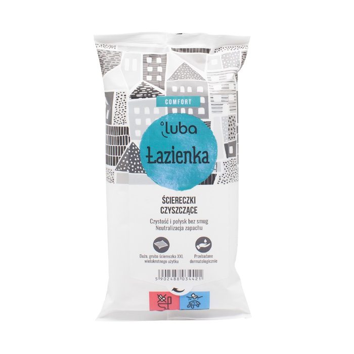 Luba Comfort вологі серветки для миття ванної кімнати 32 шт.