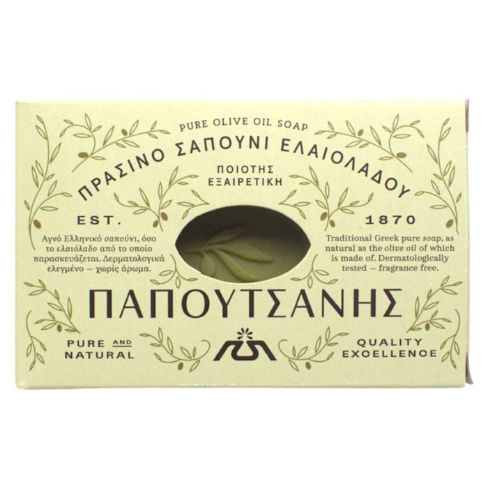 Papoutsanis мило тверде натуральне Olive Oil 125 г