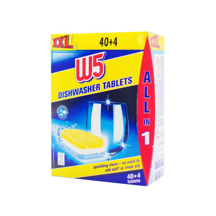 Таблетки для посудомийної машини W5 44 шт.