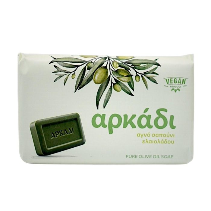 Arkadi Vegan мило тверде натуральне Olive Oil Green 150 г